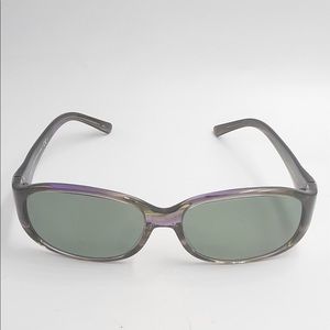 7003 Purple/Green Oval Sunglasses Frames